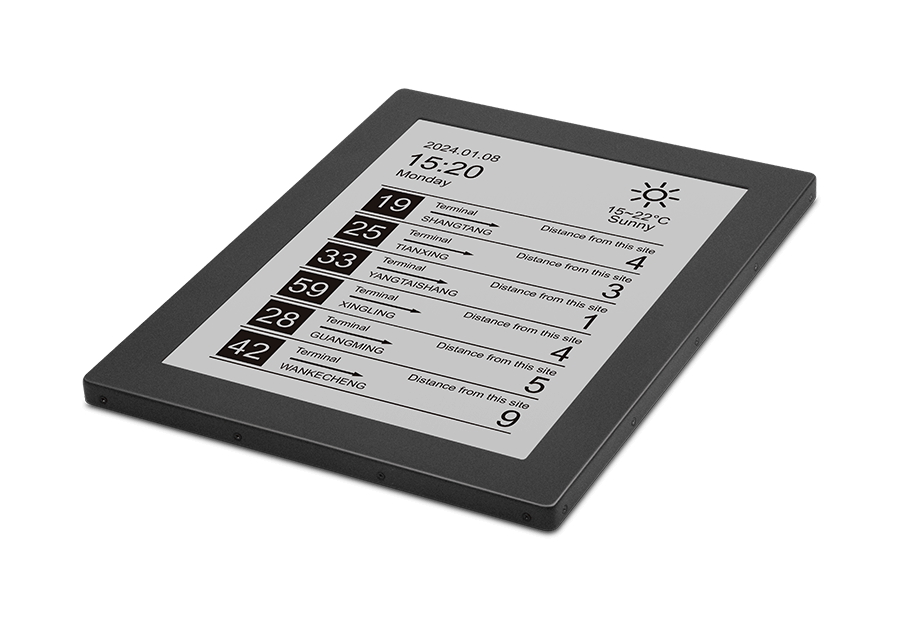 13.3” HD Waterproof E-ink Display