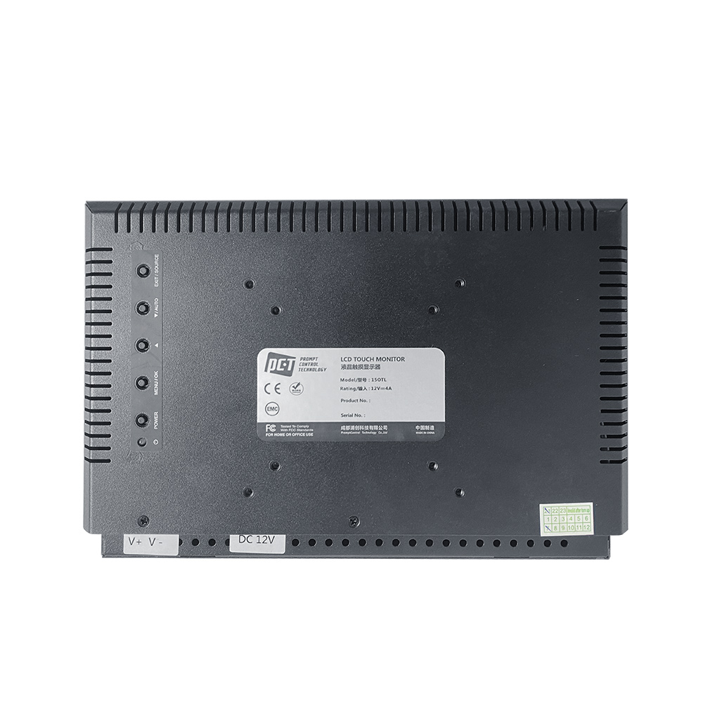 10.1" High-Brightness Wide-Screen Panel Mount PCAP Touch Monitor - Image 8