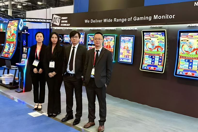 G2E 2025 : LED Framed Gaming Touch Monitors & Custom Display Solutions