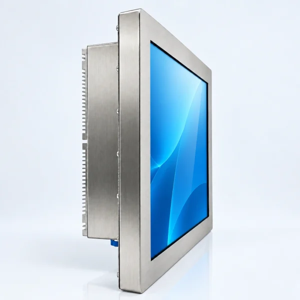 Stainless Steel Waterproof Industrial Panel PC with 17″ Resistive Touchscreen
